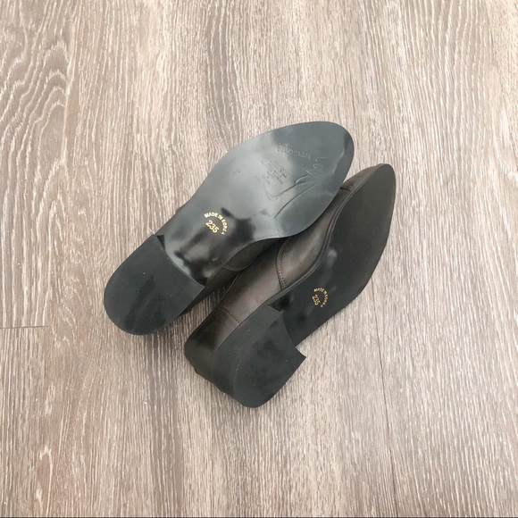 Dark brown leather loafers - Picture 4 of 4